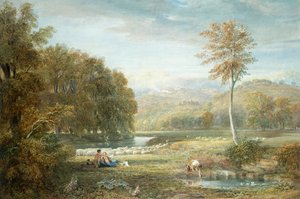 Escena Pastoral de David Cox